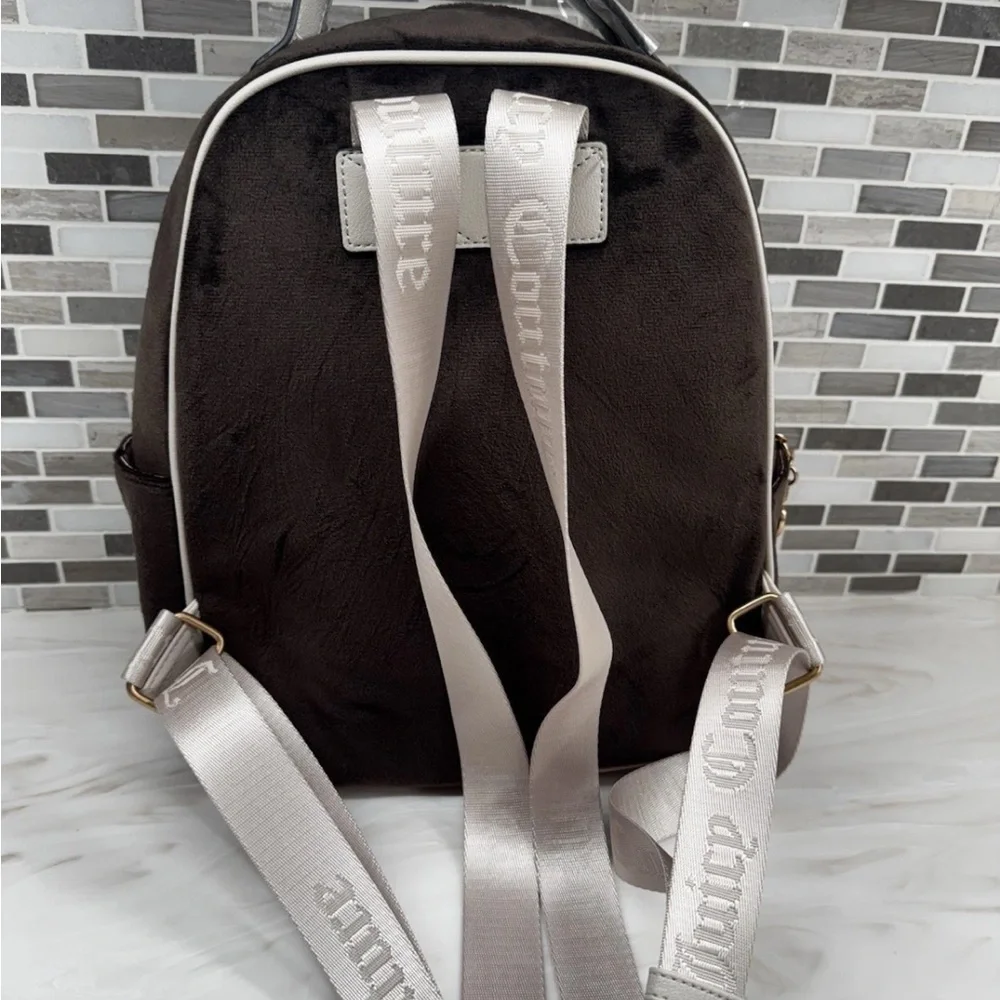 Viral Vintage Juicy Couture The key to Juicy Chocolate Md Backpack NWT EXCLUSIVE